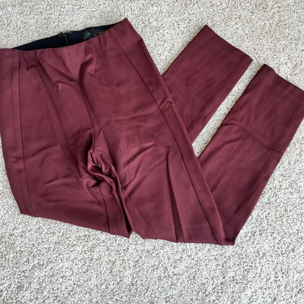RAG & BONE - Bone Burgundy Simone Pants